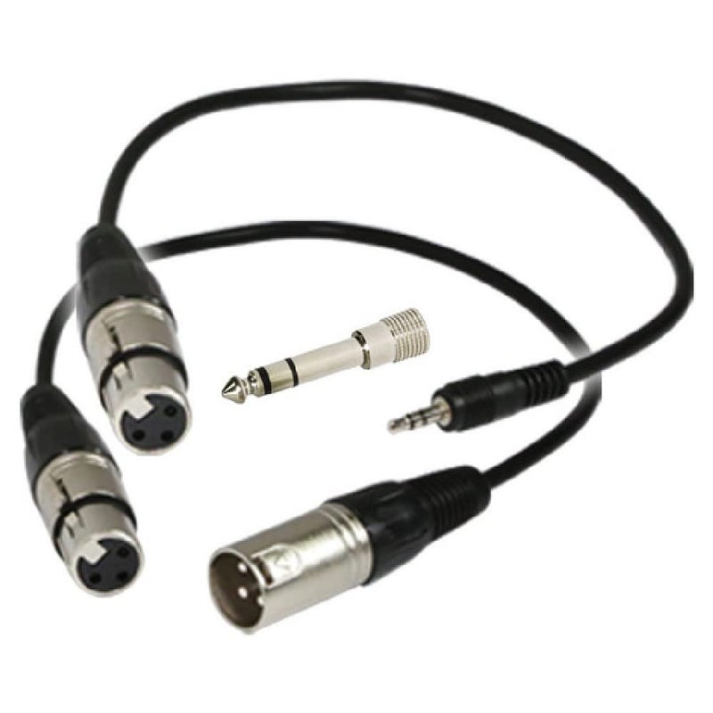 VidPro Canon XA30 Camcorder External Microphone Vidpro XM-55 13-Piece Professional Video & Broadcast Unidirectional Condenser Microphone Kit - Image 3